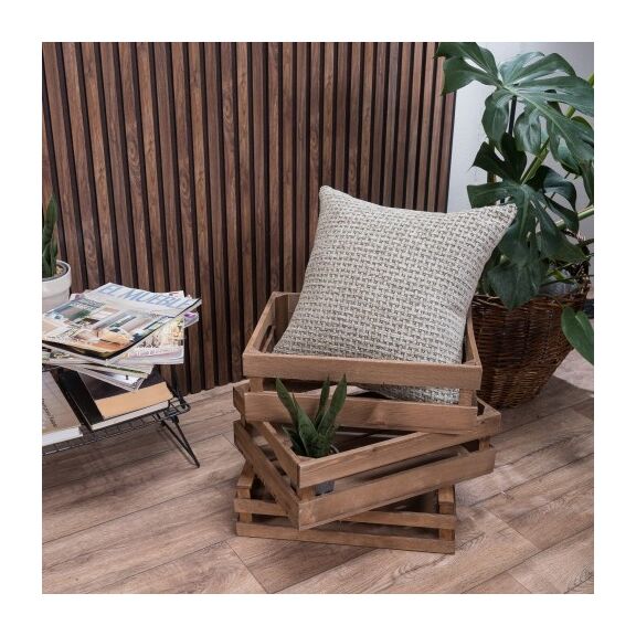 Μαξιλαροθήκη Brooklin 07 - 43x43cm με Γέμιση
