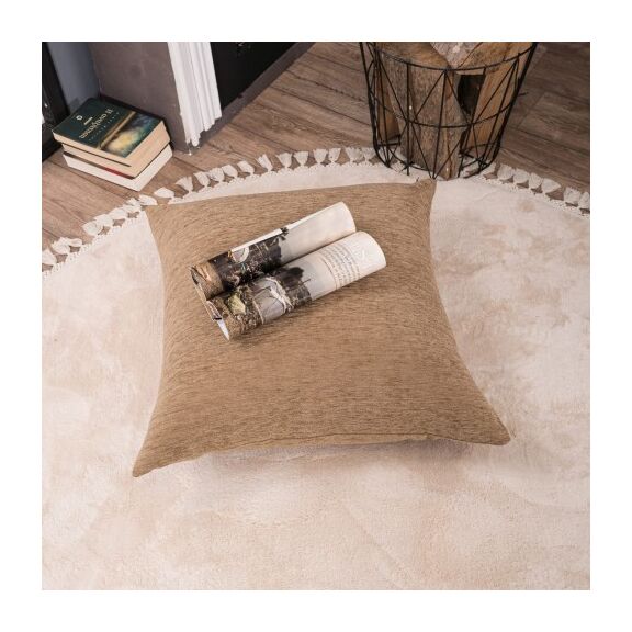 Μαξιλαροθήκη Solid 308 - 65x65cm Δαπέδου με Γέμιση
