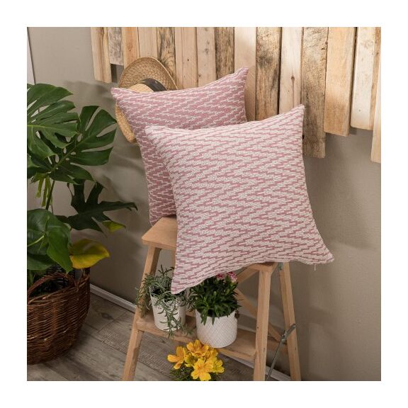 Μαξιλαροθήκη Giardino 06 - 65x65cm Δαπέδου με Γέμιση
