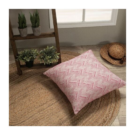Μαξιλαροθήκη Siena 06 - 65x65cm Δαπέδου με Γέμιση
