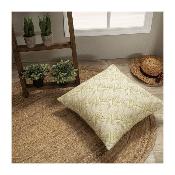 Μαξιλαροθήκη Siena 08 - 65x65cm Δαπέδου με Γέμιση
