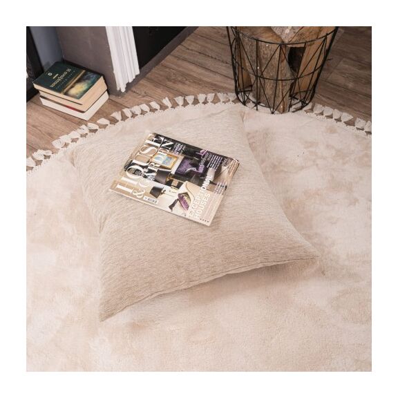 Μαξιλαροθήκη Solid 301 - 65x65cm Δαπέδου με Γέμιση