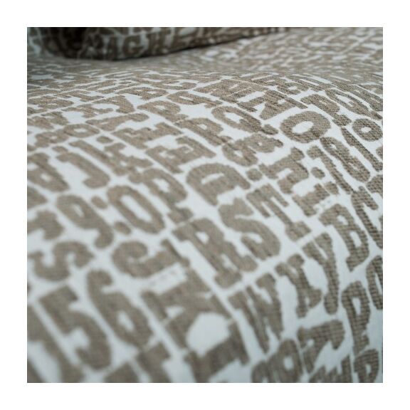 Διακοσμιτικό Ριχτάρι Letters 02 - Μονοθέσιο 180x150cm