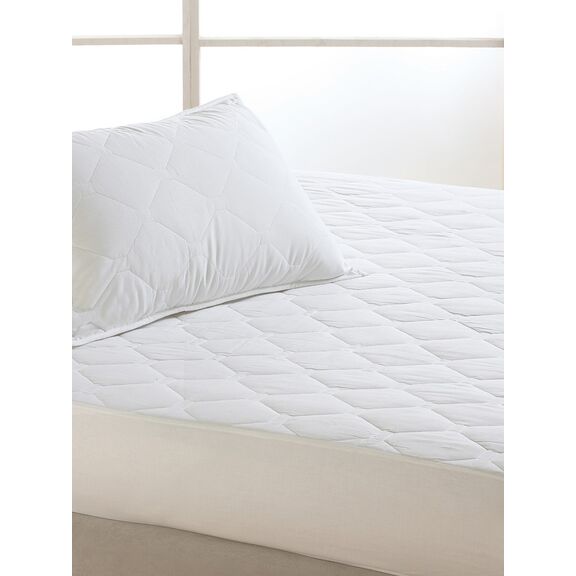 Κάλυμμα Ημίδιπλο White Comfort 100x200+30 Dormibene Aloe Vera