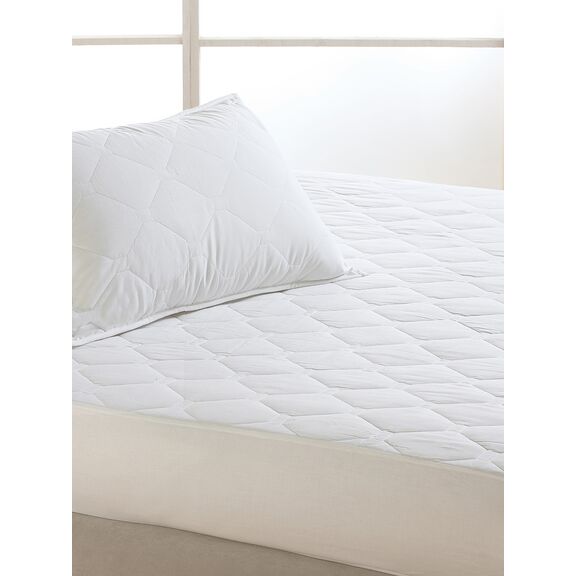 Κάλυμμα Ημίδιπλο White Comfort 100x200+30 Dormibene Aloe Vera