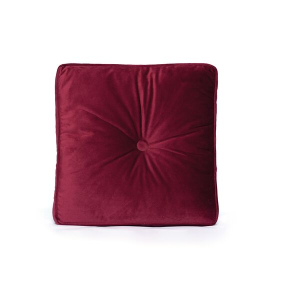 Διακοσμητικο Μαξιλαρι Velvet Feel 45x45 Vf807 Bordeaux