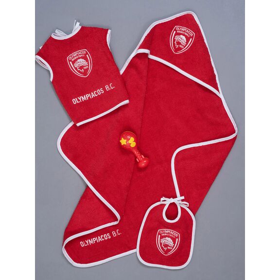 Σετ Λουτρου Βρεφικό Olympiacos B.c. Olympiacos Baby Block