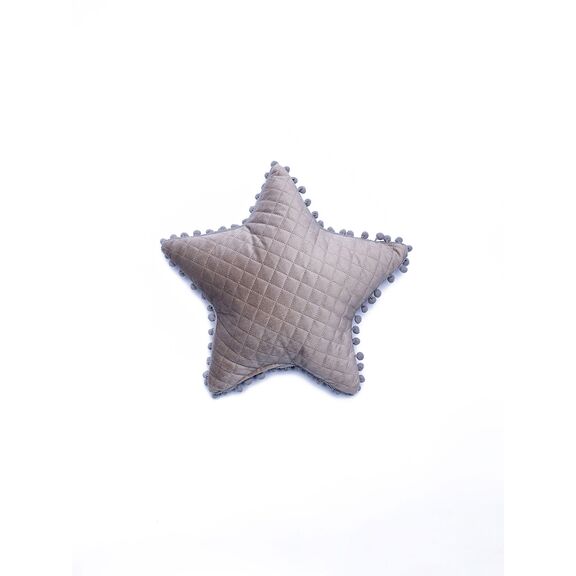 Διακοσμητικό Μαξιλαράκι Αστέρι 34x34 Elwin Beige