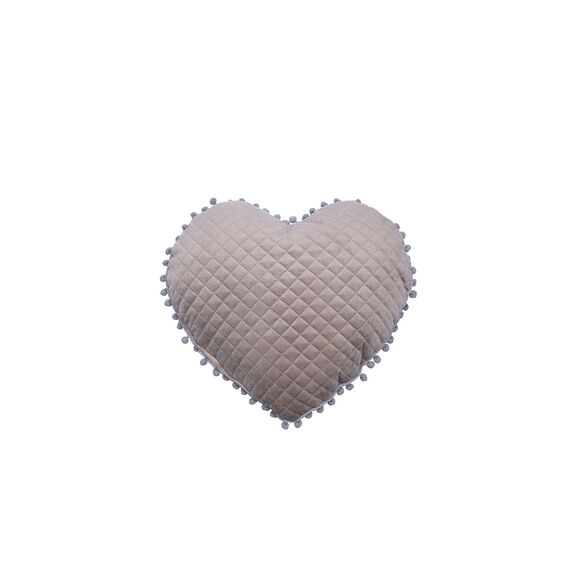 Διακοσμητικό Μαξιλαράκι Καρδιά 40x38 Elwin Beige