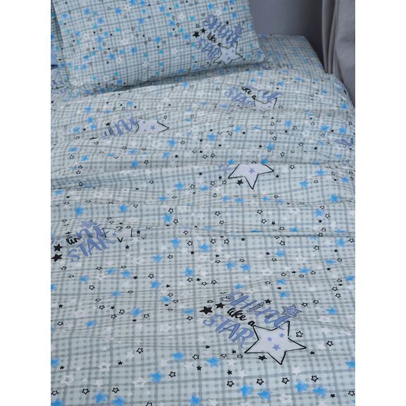 Παπλωμα Μονό Luminous 160x240 Cluster Blue