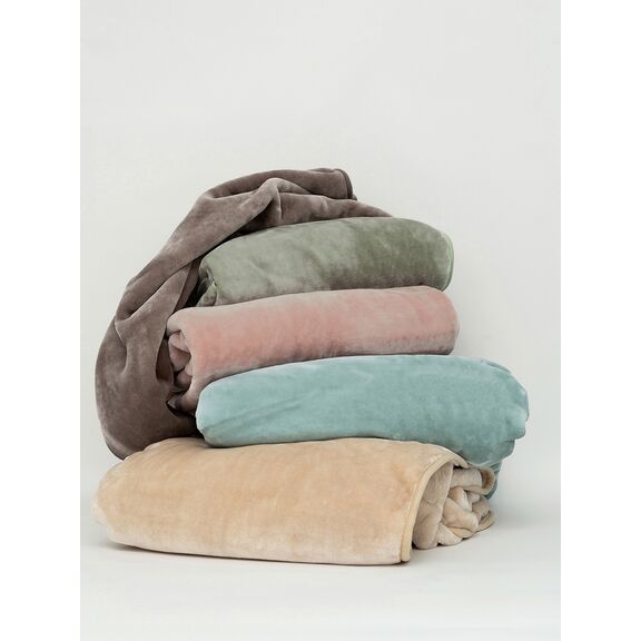 Κουβερτα Βελουτε 160x220 Dream Velour/2 Pink