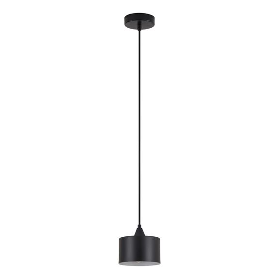 Se21-bl-b10-ms1 Adept Pendant Black Metal Shade +