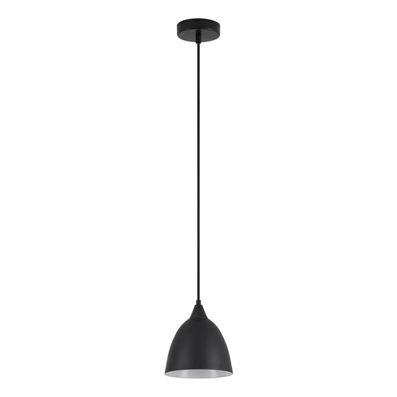 Se21-bl-b10-ms2 Adept Pendant Black Metal Shade +