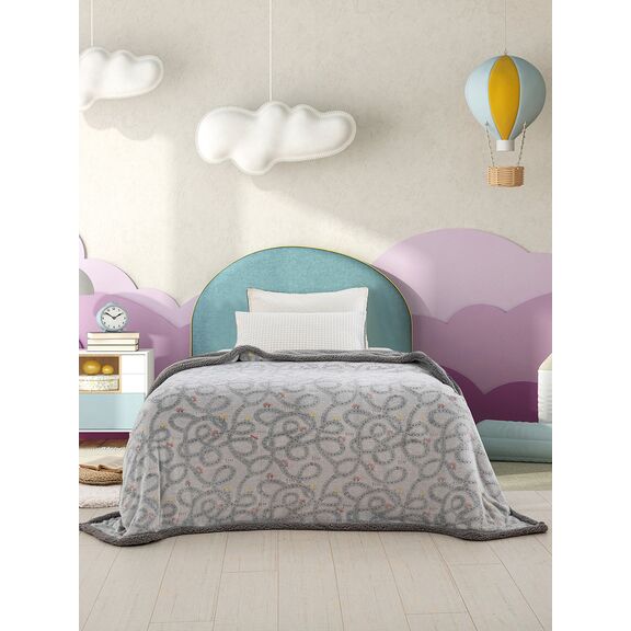 Κουβερτα Fleece Μονή Φωσφοριζέ 160x220 Trip