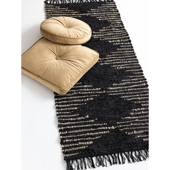 Χαλακι Ακαυστο Home Décor 60x140 Rhombus Brown