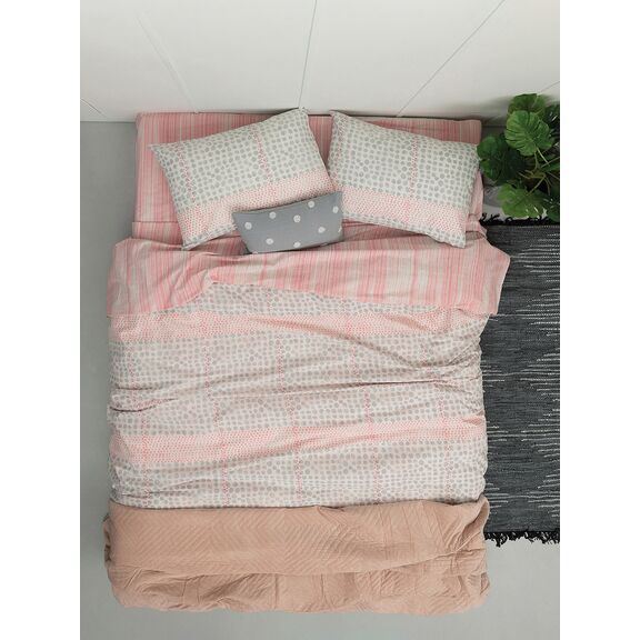 Σετ Μονά Σεντόνια Fashion Life 170x260 Fl6175 Χωρίς Λάστιχο