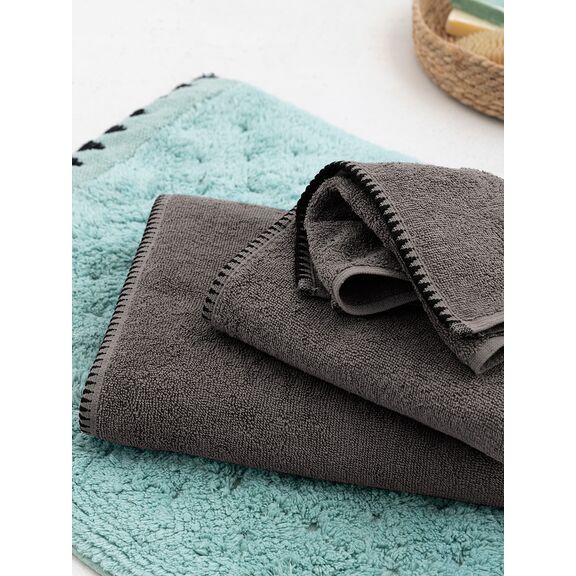 Πετσέτα Χεριών Towels Collection 30x50 Brooklyn Coal