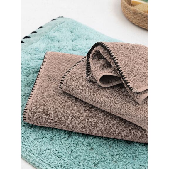 Πετσέτα Χεριών Towels Collection 30x50 Brooklyn Taupe