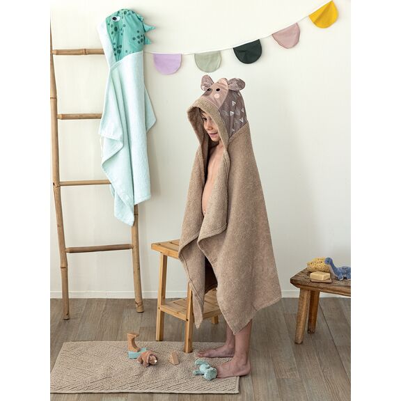 Παιδική Πετσέτα με Κουκούλα 70x120 Teddy