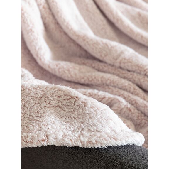 Κουβέρτα Fleece 220x240 Sepia Pink Pink