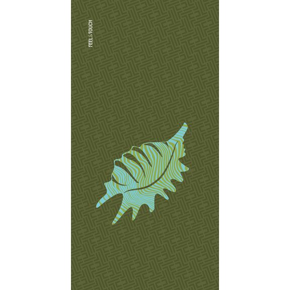 Πετσέτα Θαλάσσης Printed 06 80x160 Feel and Touch  83% Polyester - 17% Polyamide