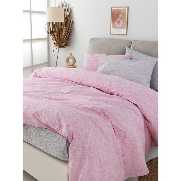 Σετ Μονά Σεντόνια Fashion Life 170x260 Fl6234 με Λάστιχο