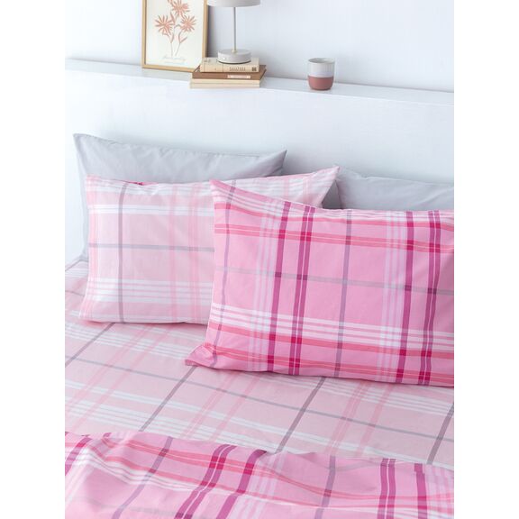Σετ Μονά Σεντόνια Fashion Life 170x260 Fl6242 με Λάστιχο