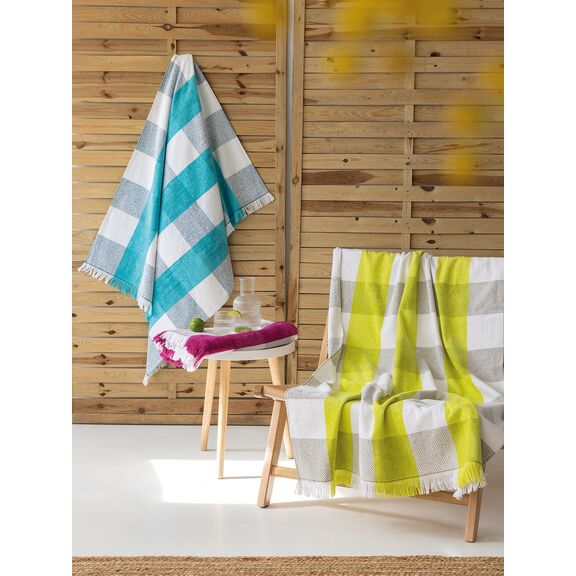 Πετσέτα Θαλάσσης Beach Collection 86x160 Copa Yellow