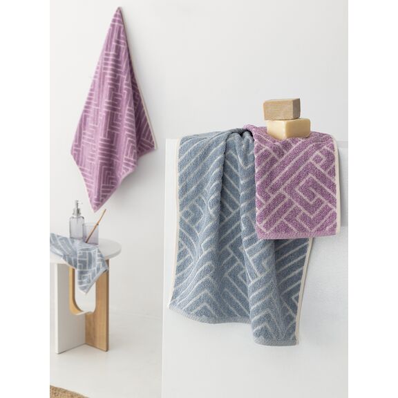 Πετσέτα Προσώπου Towels Collection 50x90 Ranon Denim