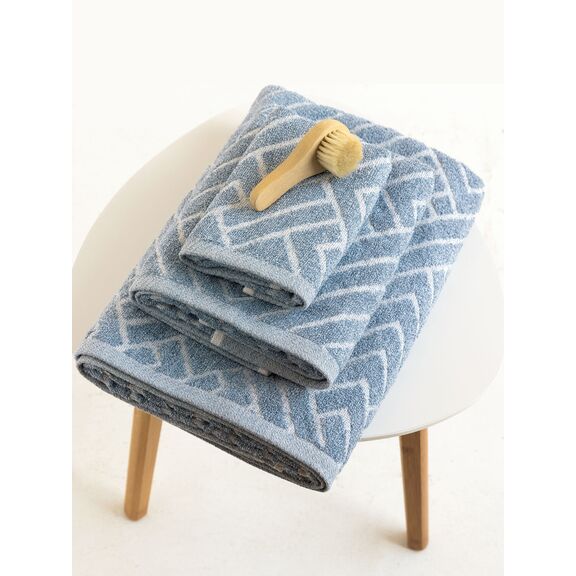 Πετσέτα Προσώπου Towels Collection 50x90 Ranon Denim