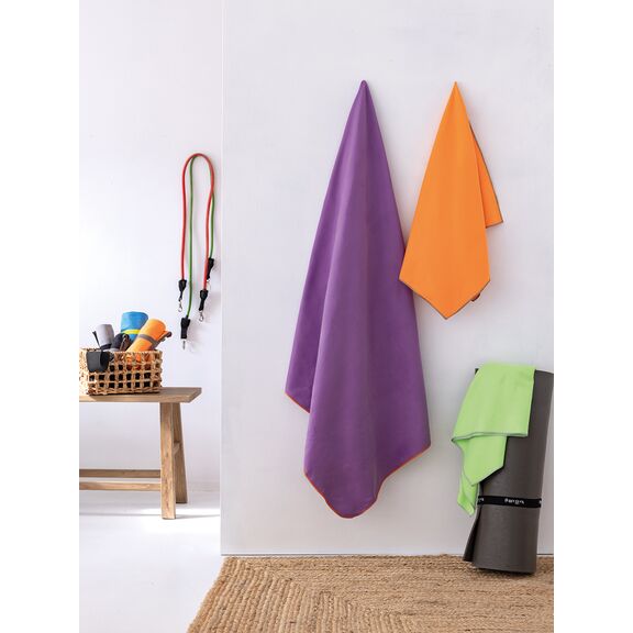 Πετσετα Γυμναστηριου 50x100 Active Black