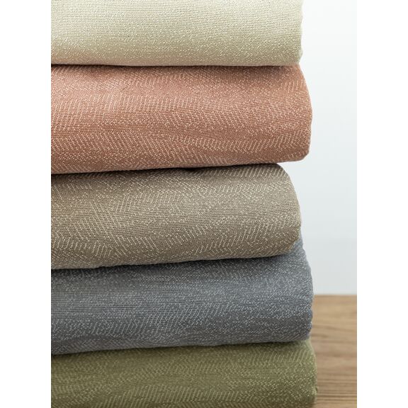 Κουρτίνα με Τρουκς 140x260 amy Beige