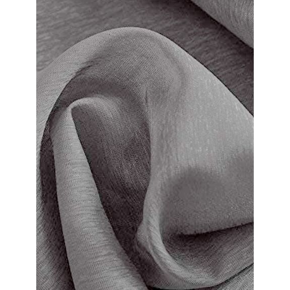 Κουρτίνα με Τρουκς 140x260 Bele Grey