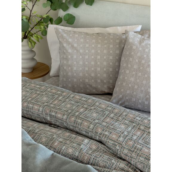 Σετ Σεντόνια Υπέρδιπλα Flannel Beauty 240x265 Fb0228 Χωρίς Λάστιχο