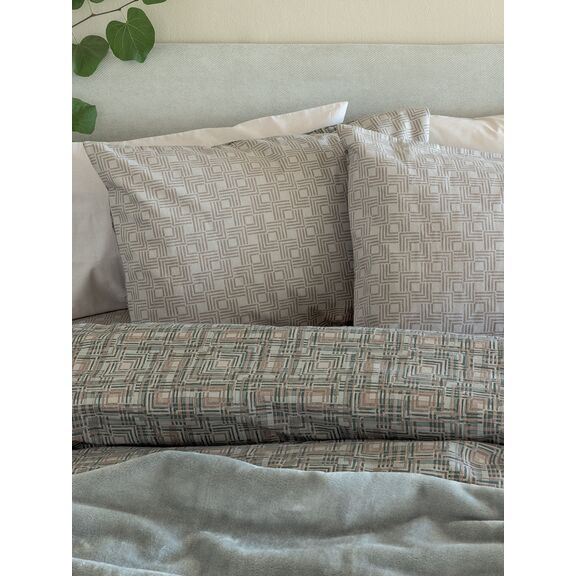 Σετ Σεντόνια Υπέρδιπλα Flannel Beauty 240x265 Fb0228 Χωρίς Λάστιχο
