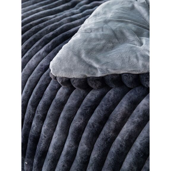 Κουβερτοπάπλωμα Υπέρδιπλο 220x240 Tidi/2 Grey