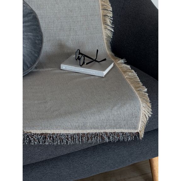 Ριχτάρι Τριθέσιου Καναπέ Tuna/2 Light Grey
