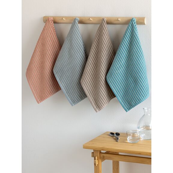 Σετ 2 Πετσέτες Κουζίνας Kitchen Towels 40x50 Kity Rose