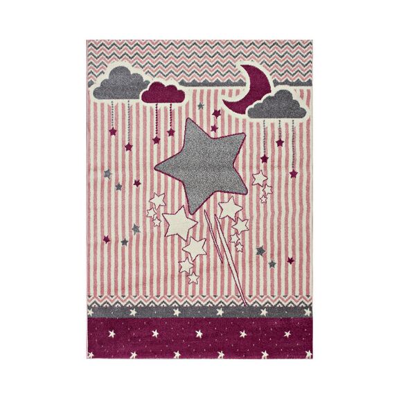 Παιδικό Χαλί 80x150 madi kids collection 014 pink
