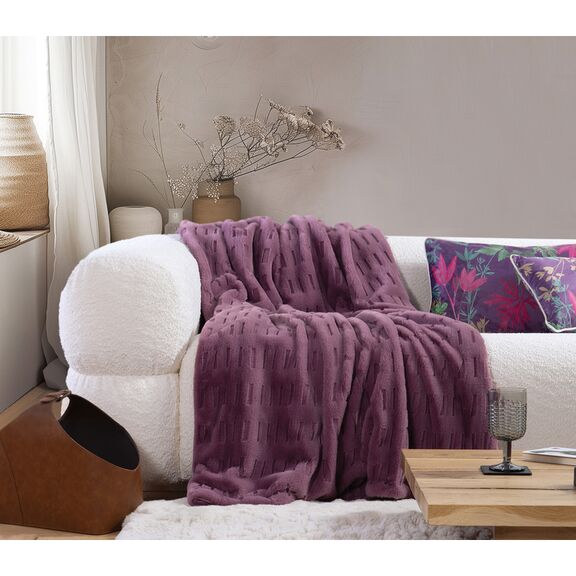 Κουβερτάκι Καναπέ 130x180cm Πολυεστέρας nef-nef vivo - orchid 036137