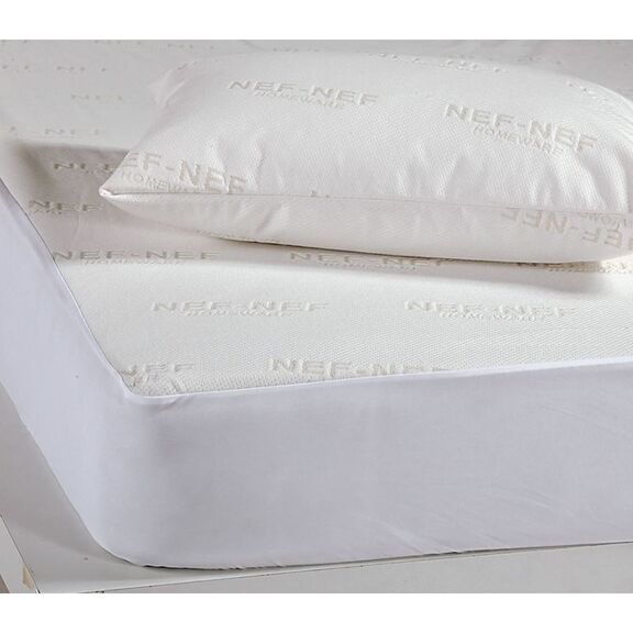 Επίστρωμα Υπέρδιπλο jacquard & pu 160x200+30cm​ nef-nef Πολυέστερ 015077