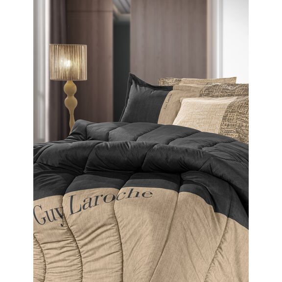Παπλωματοθήκη Symbol Golden Suede 225x245 guy Laroche  top Μicrosuede - Bottom Cotton