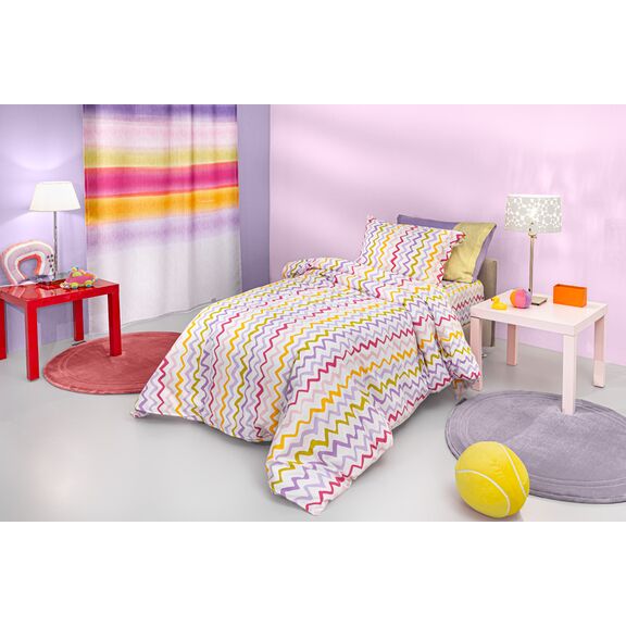 Σετ 2τμχ Παιδική Παπλωματοθήκη Funny Pinky 165x225 guy Laroche  100% Cotton