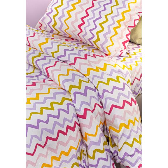 Σετ 2τμχ Παιδική Παπλωματοθήκη Funny Pinky 165x225 guy Laroche  100% Cotton