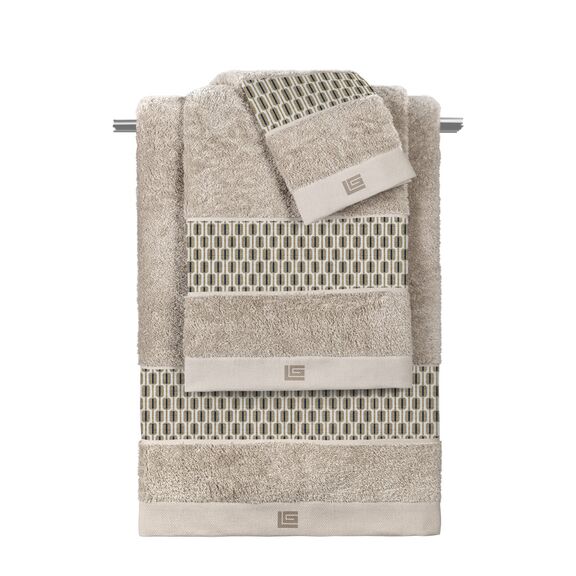Σετ 3τμχ Πετσέτες Galleon Natural guy Laroche  100% Cotton 500 Gr/m 2