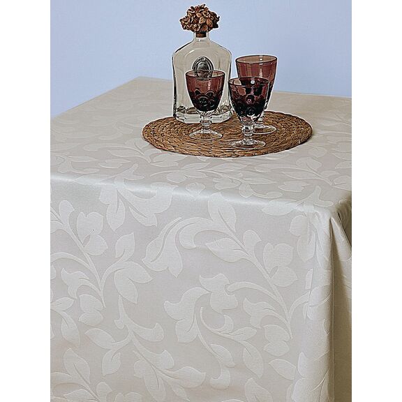Σετ 6 Πετσέτες Φαγητού Formal Dinner 50x50 Leaves Taupe