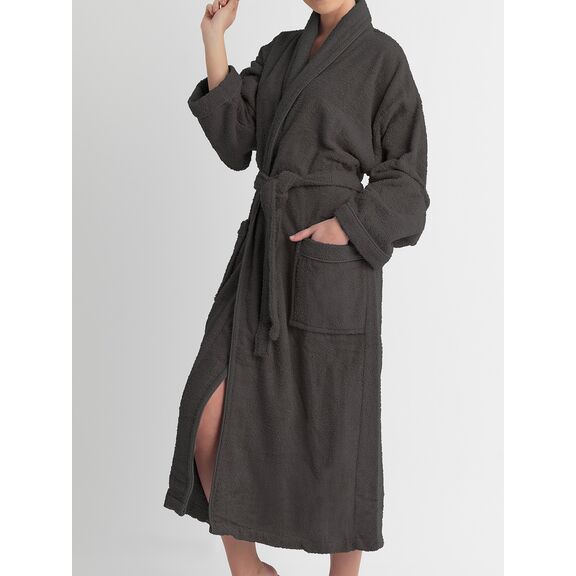 Σετ Μπουρνούζι με Παντόφλες Bath Collection Pearl Black Olive Medium