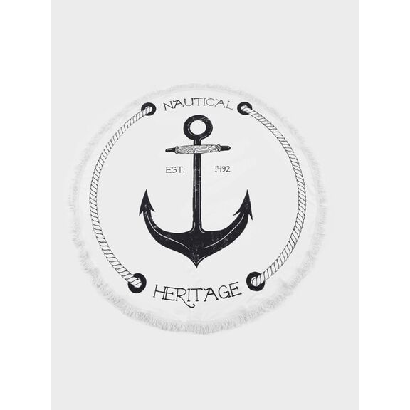 Πετσέτα Θαλάσσης Στρογγυλή Digital Print Ø150 Yh066