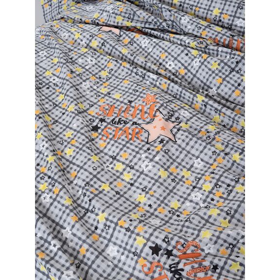 Σεντονι Μονό Luminous 170x260 Cluster Grey