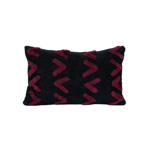 Διακοσμητική Μαξιλαροθήκη Home Décor 30x50 mat Bordeaux